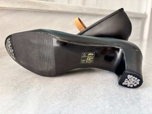 Zapatos Flamenco Conservatorio Negros