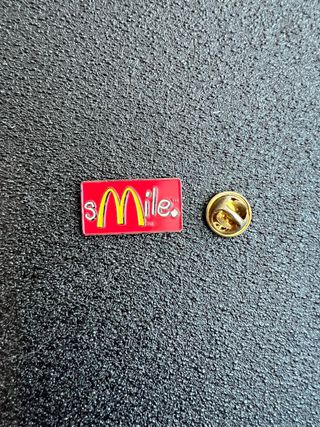 Pins McDonald's smile