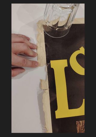 Cartel Cine Lumiere Lenx Madrid 1966