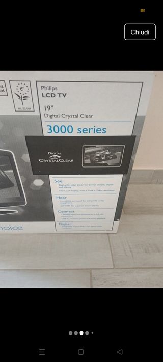 Televisore Philips LCD 19 pollici