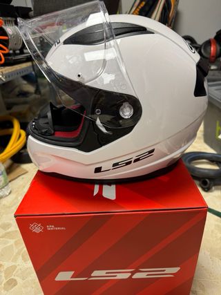 Casco integral LS2 Talla XS Blanco