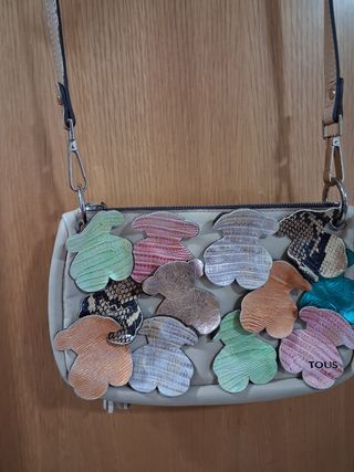Bolso Tous Beige Multicolor Oso