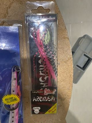 Lote señuelos jigging Williamson y Abyss