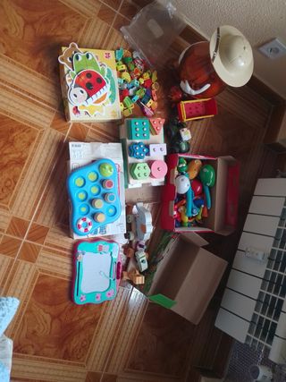 Lote juguetes bebé +1 año
