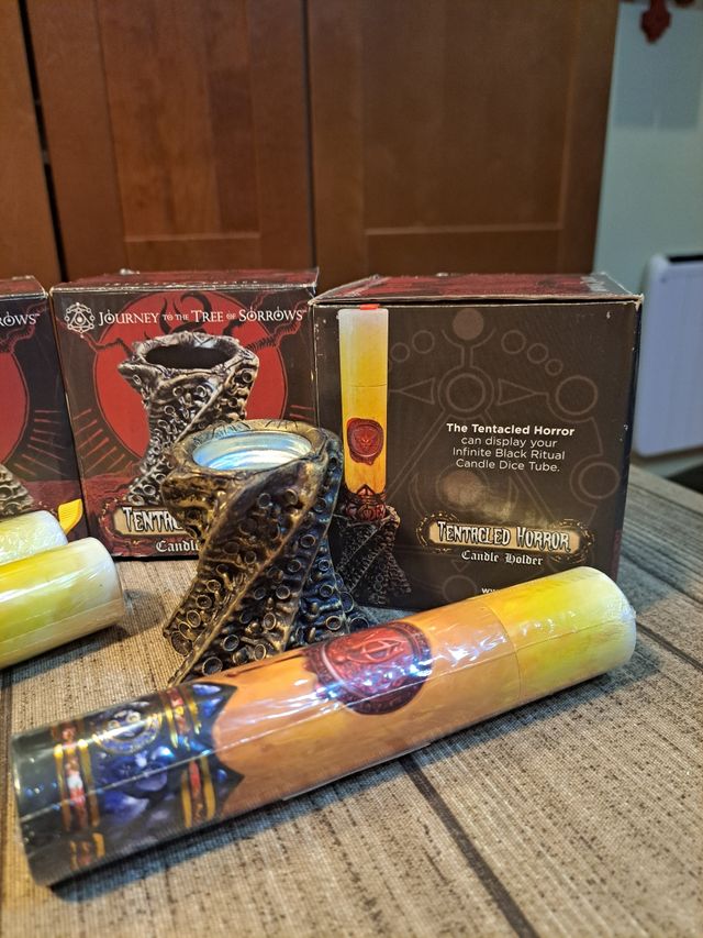 Portavelas Cthulhu Infinite Black