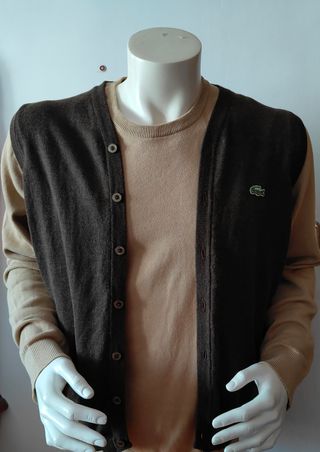 Chaleco Lacoste L Marrón