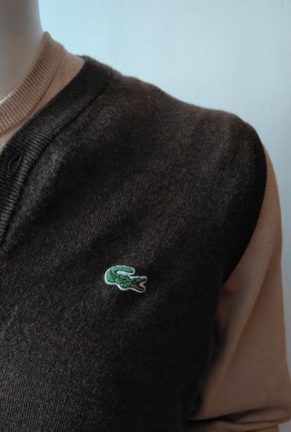 Chaleco Lacoste L Marrón