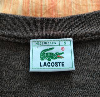 Chaleco Lacoste L Marrón