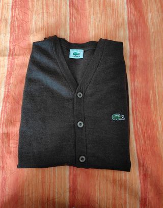 Chaleco Lacoste L Marrón
