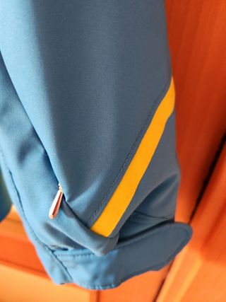 Anorak esquí Spyder azul y amarillo 16 años