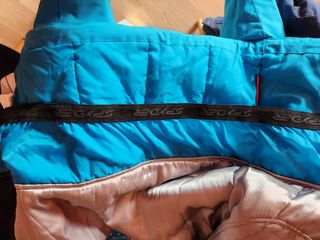 Anorak esquí Spyder azul y amarillo 16 años