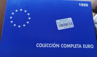 Set completo de plata proof Ejército español 1998