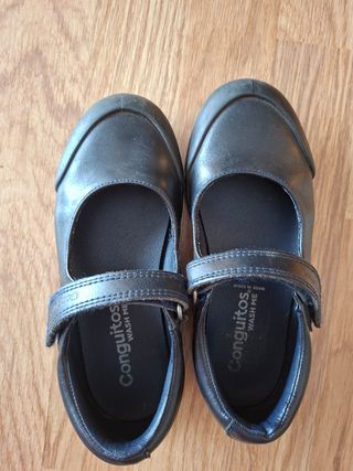 Zapatos escolares niña Conguitos T32