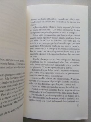 Miriam es anoréxica