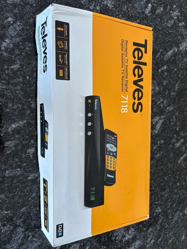 Televes 7118 Receptor TV Satélite Digital