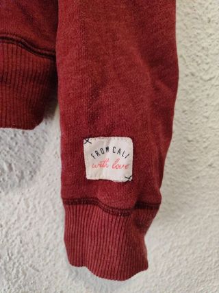 Sudadera Hollister California Talla M roja
