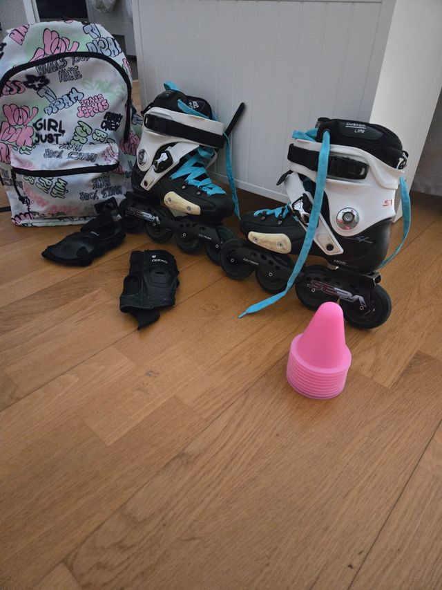 Set Patines SEBA Talla 34