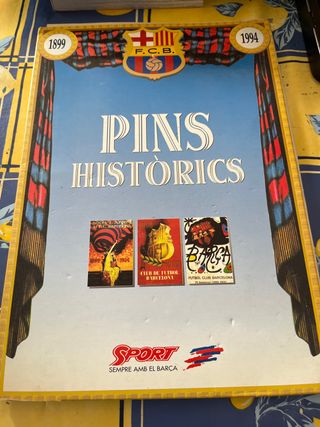 Pins Históricos F.C. Barcelona 1899-1994