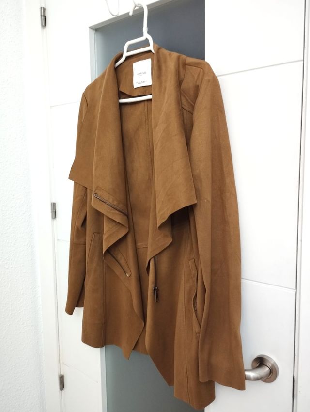 Chaqueta de antelina MANGO