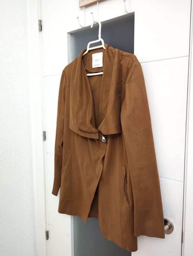 Chaqueta de antelina MANGO