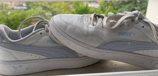 Zapatillas PUMA Court Lally,White-Peaceful 37