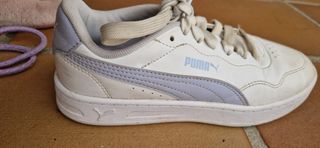 Zapatillas PUMA Court Lally,White-Peaceful 37