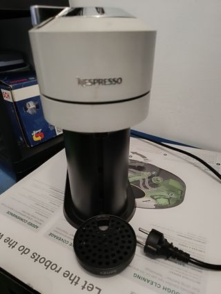 Cafetera Nespresso Krups Blanca