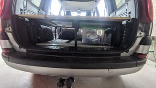 Estructura mueble Cama Camper Peugeot 807