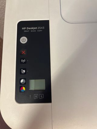 Impresora HP Deskjet 2543 Multifunción.