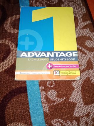 Libro ingles advantage 1bach