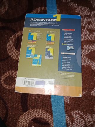 Libro ingles advantage 1bach