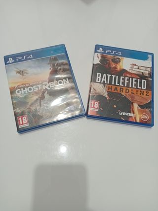 PS4: Ghost Recon & Battlefield Hardline