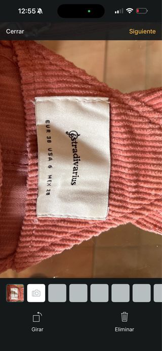 Peto de mujer rosa