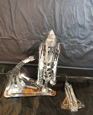 Esclusivo modello di Space Shuttle in metallo