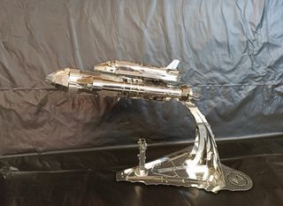 Esclusivo modello di Space Shuttle in metallo