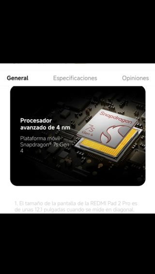 Nueva! Xiaomi Redmi Pad 2 Pro, 6 GB de ram, 128 GB