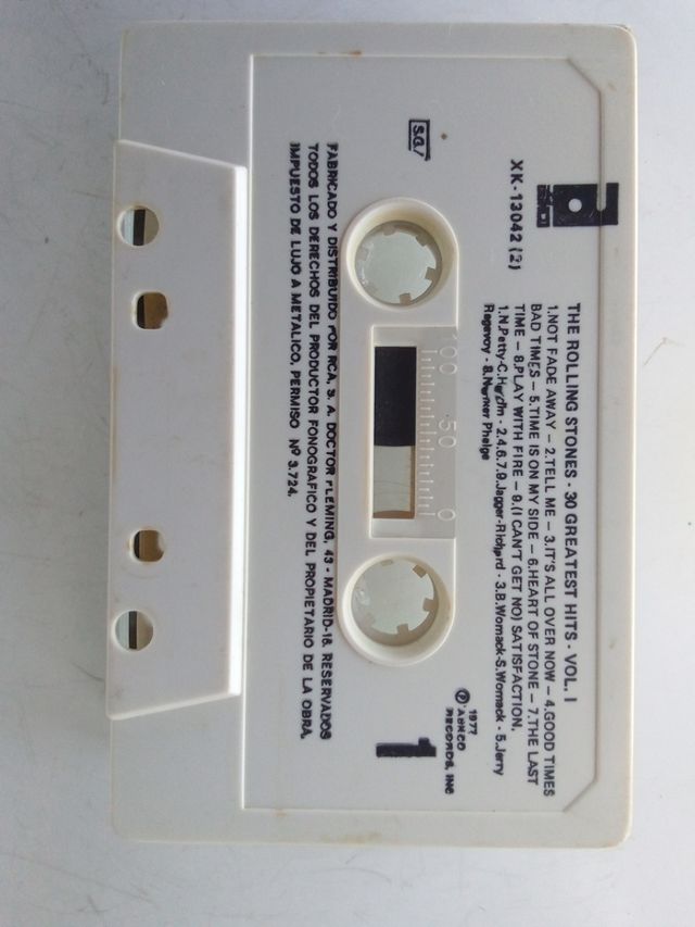 ROLLING STONES 30 Greatest Hits 1 Cassetta