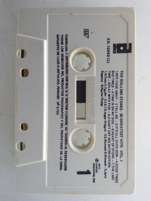 ROLLING STONES 30 Greatest Hits 1 Cassetta