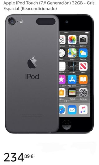 Apple iPod Touch 7° generación gris espacial
