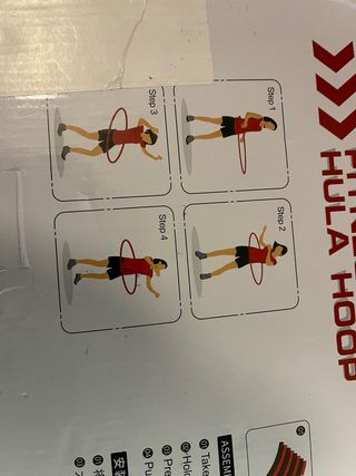 Arco de Fitness Hula Hoop Ajustável