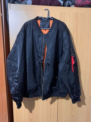 Chaqueta Bomber Decordutch Negra Talla XL