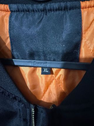 Chaqueta Bomber Decordutch Negra Talla XL