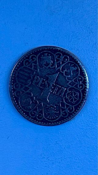 Moneda 1 Peseta 1944 España