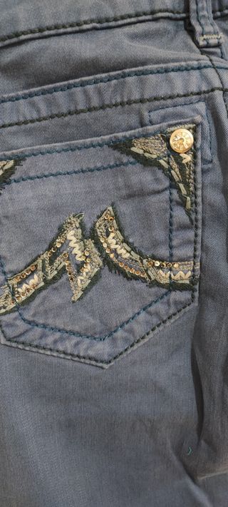 Pantalones pitillo Miss Me azules nuevos Talla 26