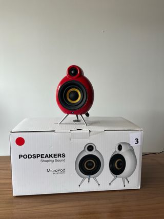 Podspeakers MicroPod Bluetooth Rojo