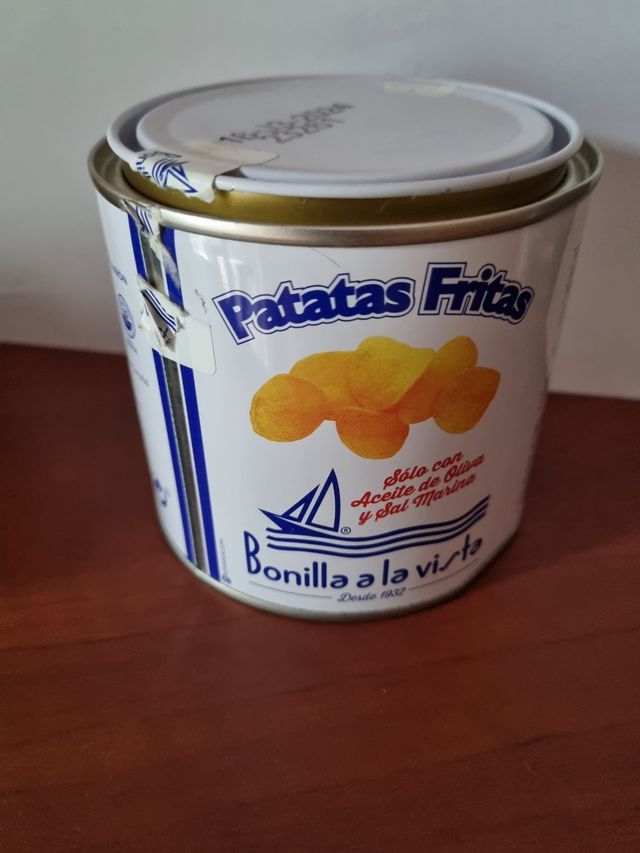 Lata Patatas Bonilla a la Vista lata hermetica