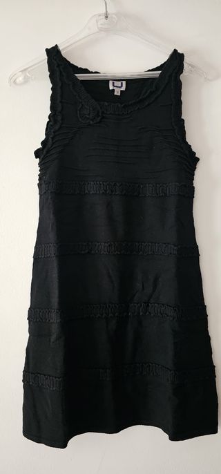 Vestido Adolfo Dominguez Negro Talla S
