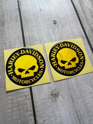 EMBLEMAS HARLEY DAVIDSON CARENADO DEPÓSITO TAPAS