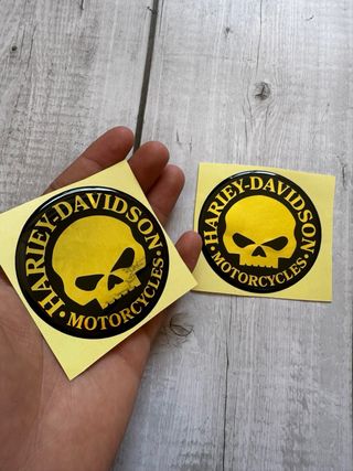 EMBLEMAS HARLEY DAVIDSON CARENADO DEPÓSITO TAPAS