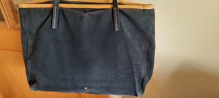Bolso Purificación García azul multicolor